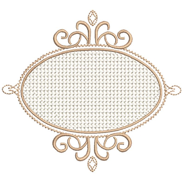 Fancy Frame Oval