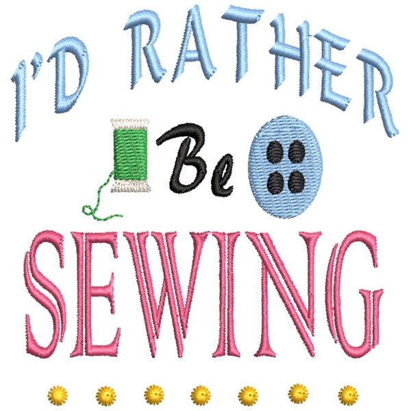 I Prefer Sewing