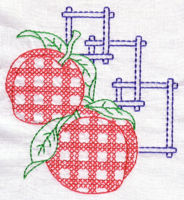 Cross Stitch Fancy Fruit And Vegetables-13