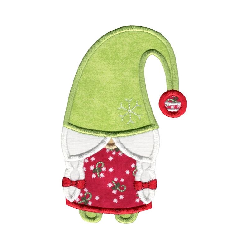 880 Christmas Gnomes Applique-7