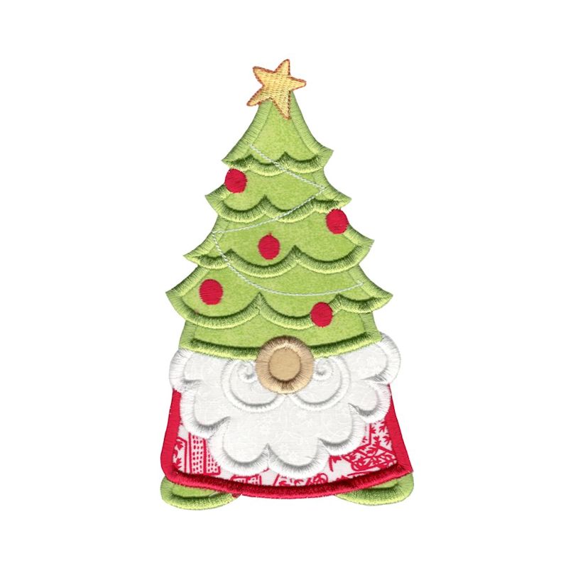 880 Christmas Gnomes Applique-9