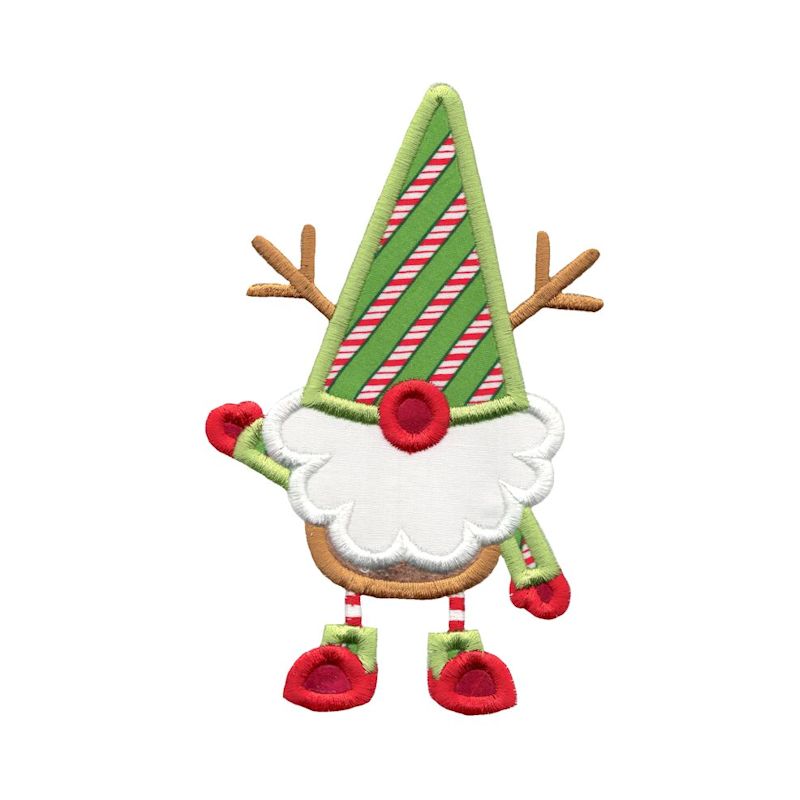 880 Christmas Gnomes Applique-10