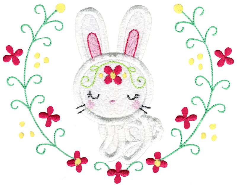 906 Applique Animal Laurels-7