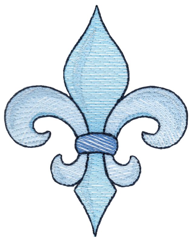 916 Sketch Fleur De Lis-8