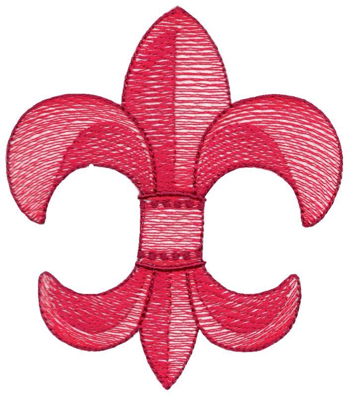 916 Sketch Fleur De Lis-9