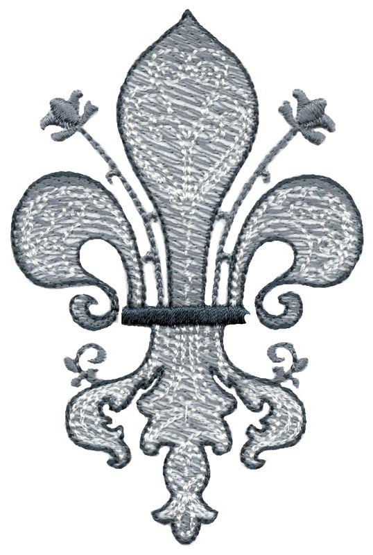 916 Sketch Fleur De Lis-10