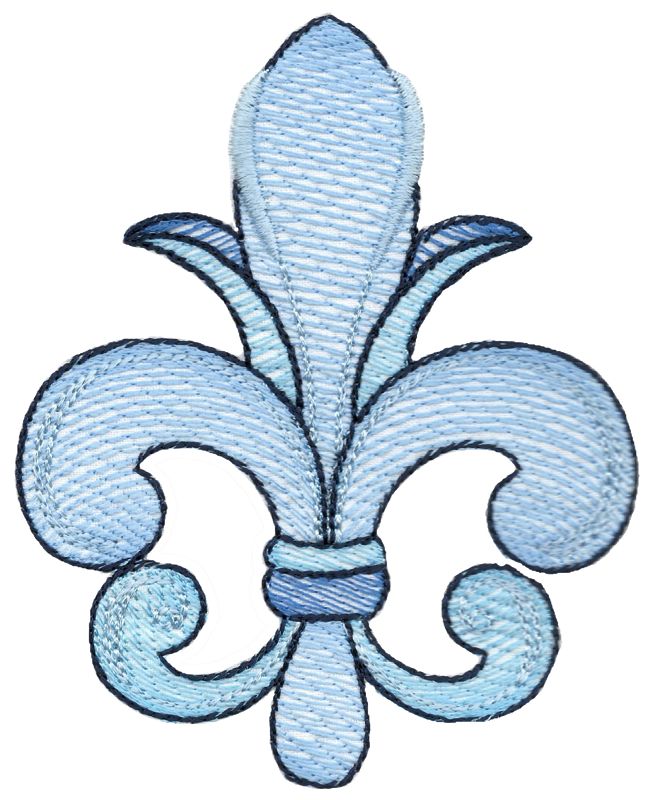 916 Sketch Fleur De Lis-11