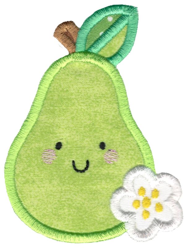 971 Happy Fruit Applique-3