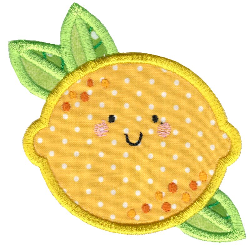 971 Happy Fruit Applique-5