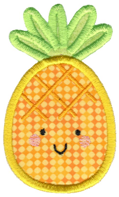 971 Happy Fruit Applique-13