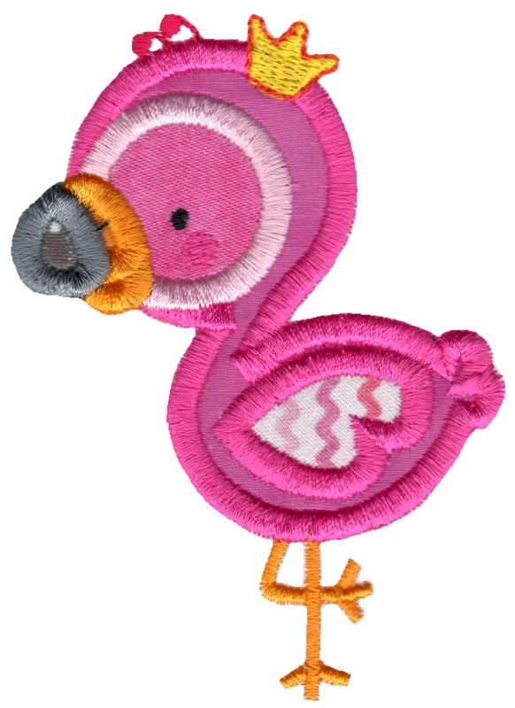 976 Crown Animals Applique -5