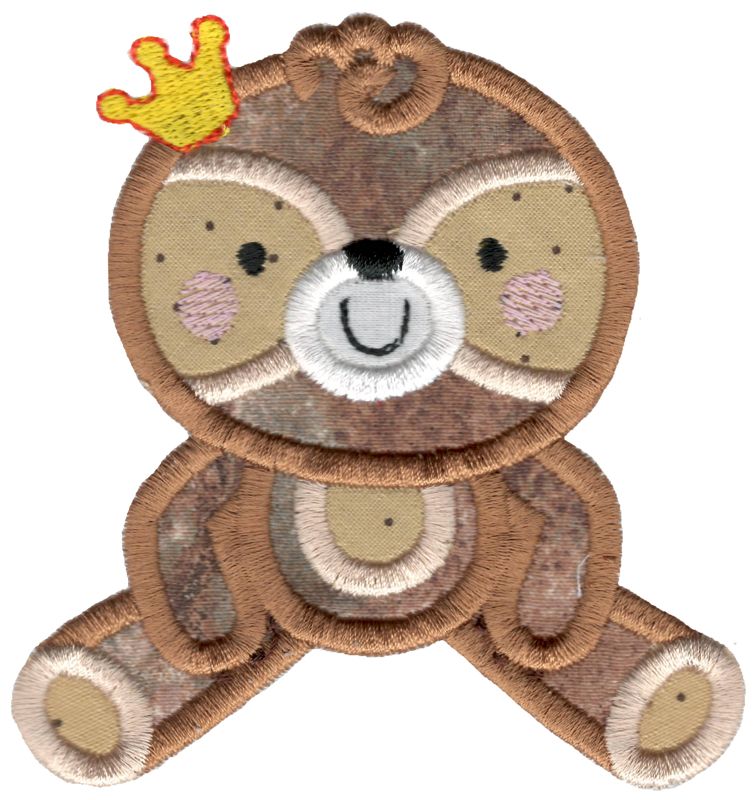 976 Crown Animals Applique -7