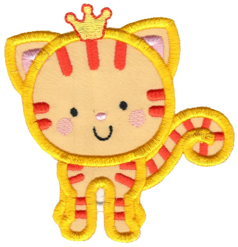 976 Crown Animals Applique -11