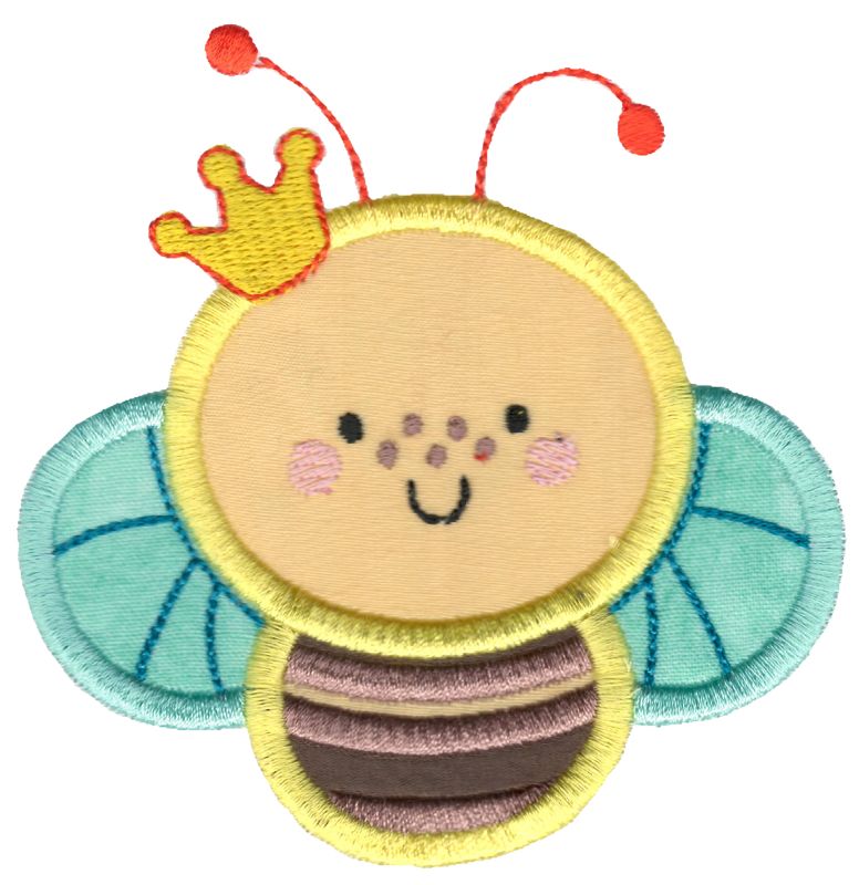 976 Crown Animals Applique -14