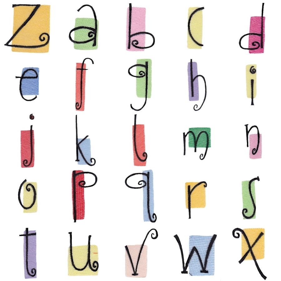 623 Tiny Blocks Alphabet  
