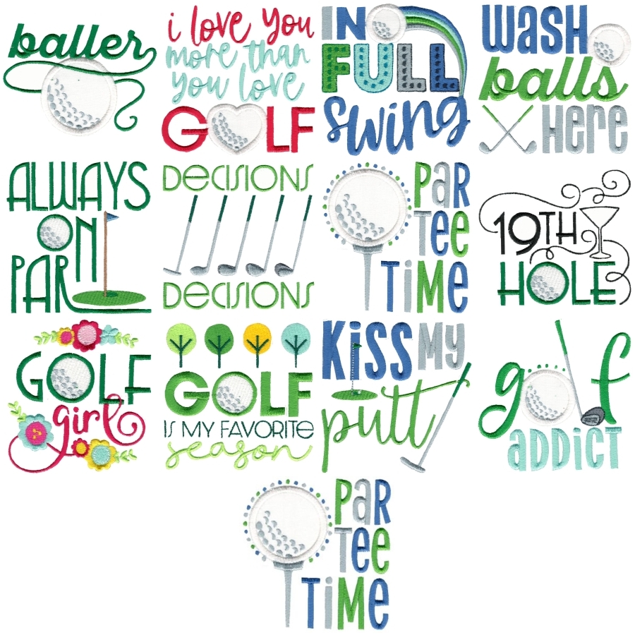 964 Golf Sayings