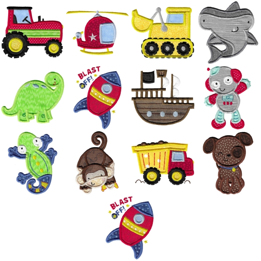 Boys Applique