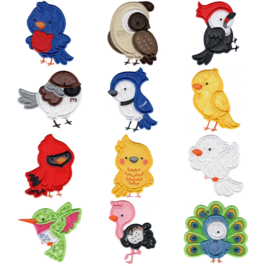 Tweet Things Too Applique
