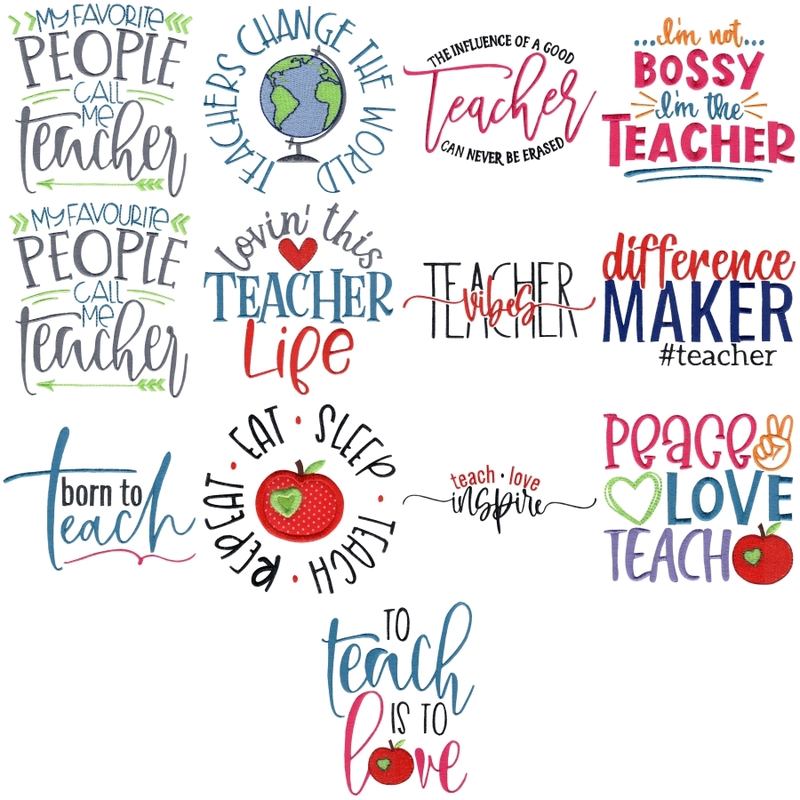 Teacher Sayings Too