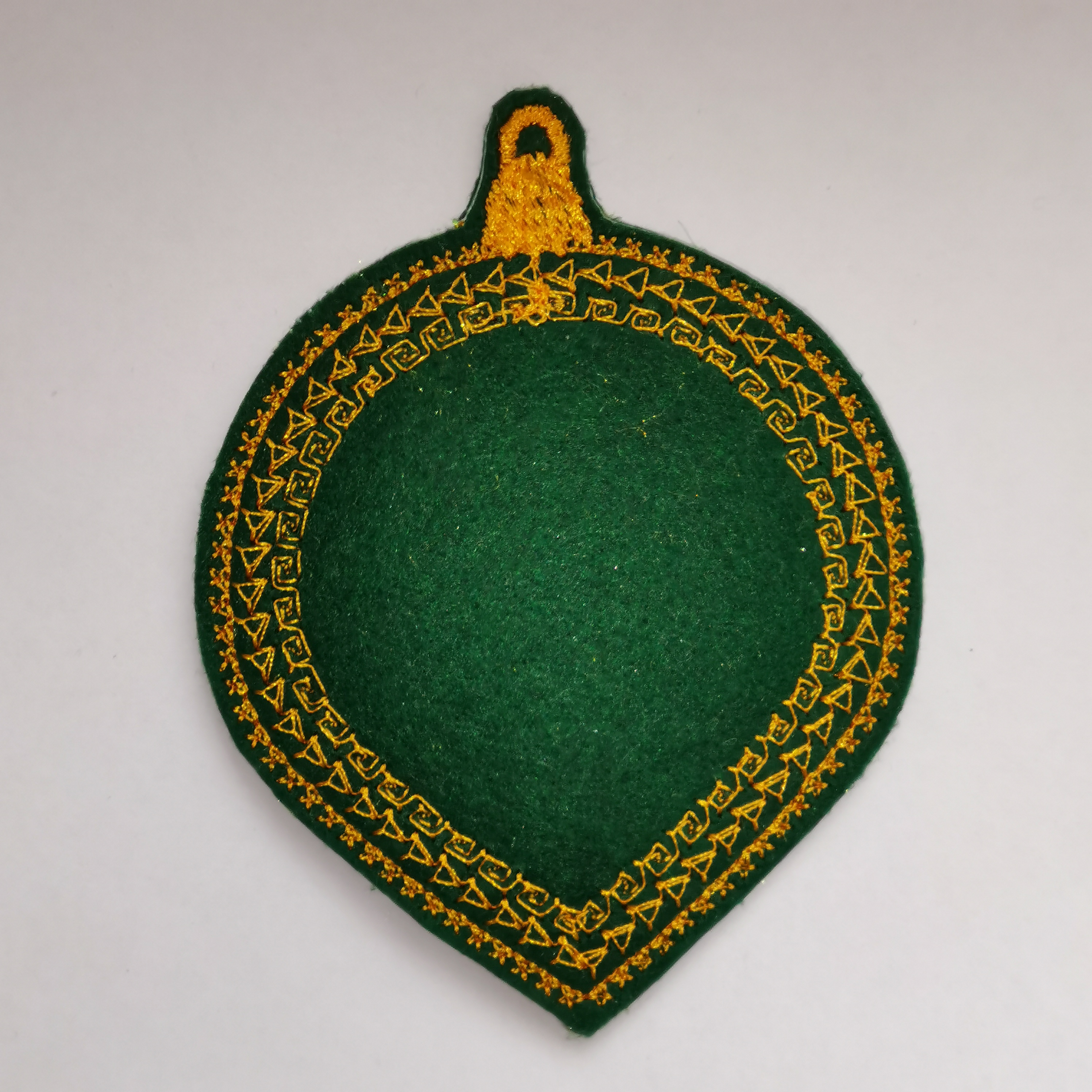 ITH Project Felt Christmas Tree Decoration, Dragon-4