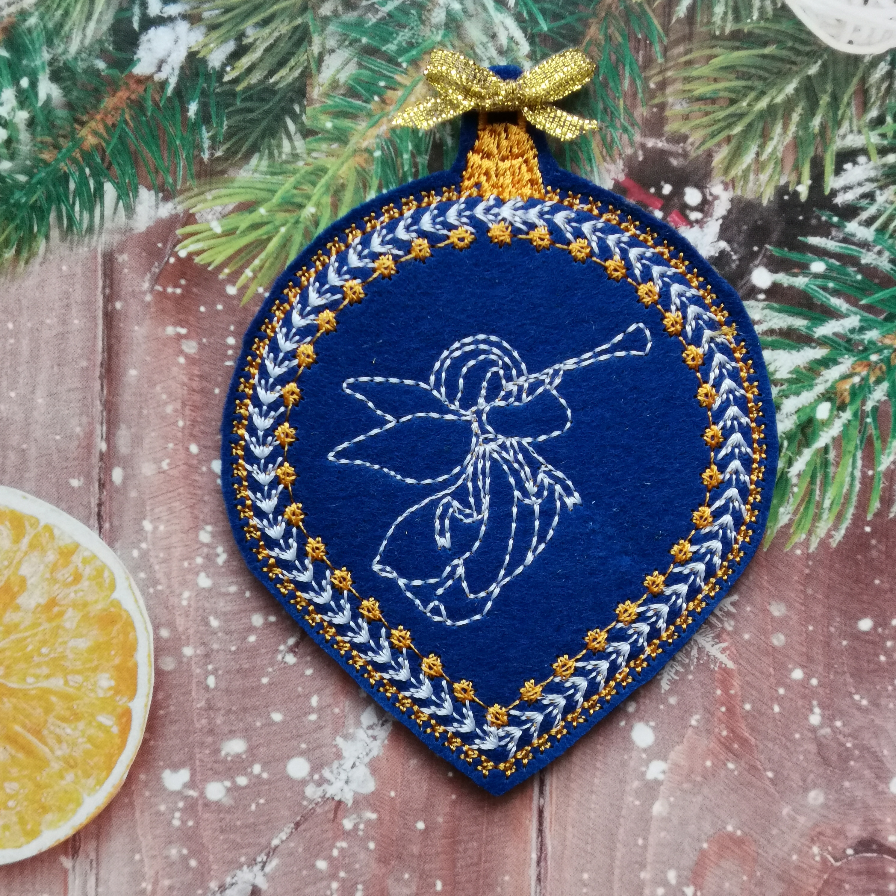 ITH Project Felt Christmas Tree Decoration