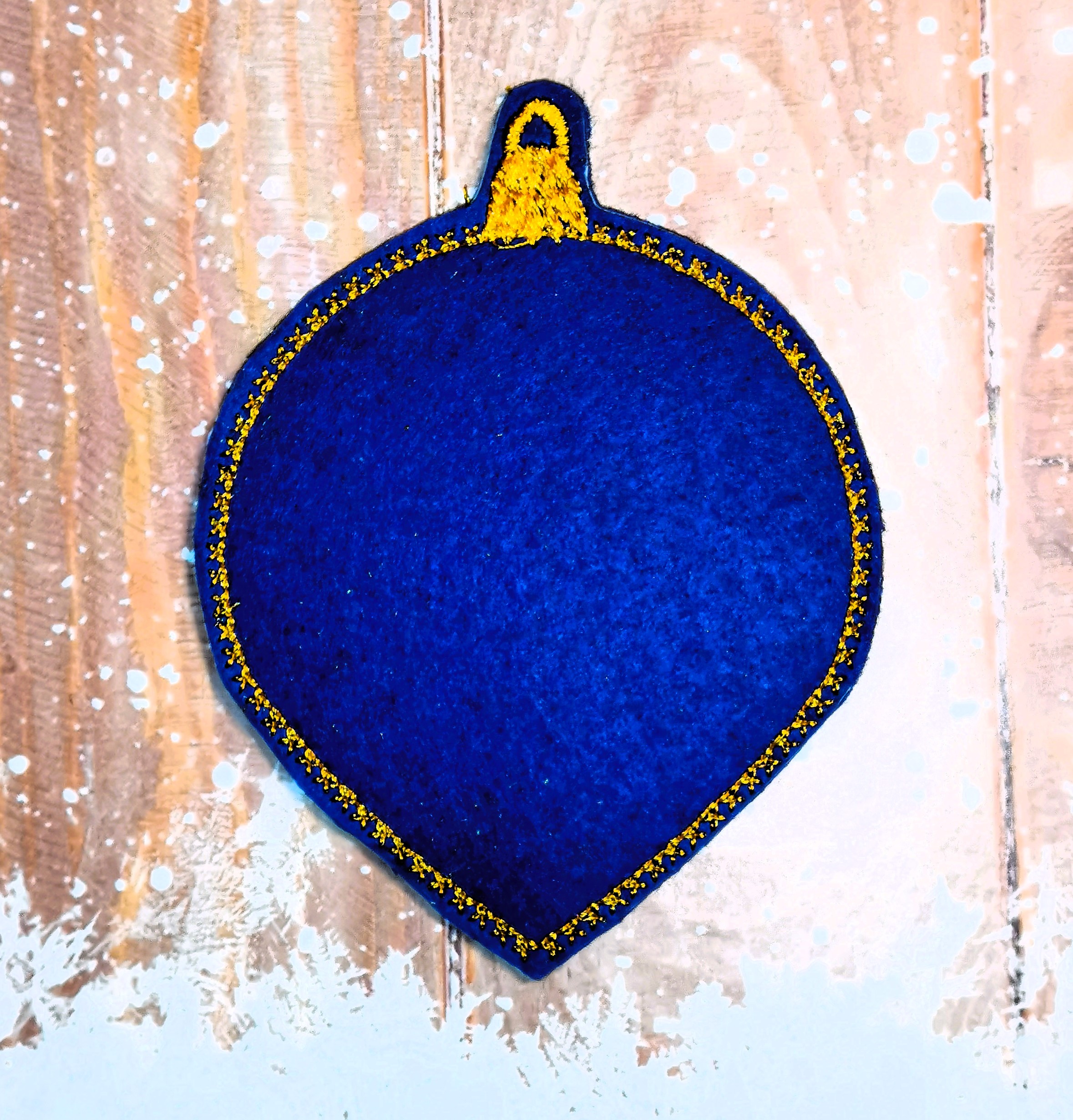 ITH Project Felt Christmas Tree Decoration-4