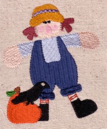 Harvest Anne with Pumkin