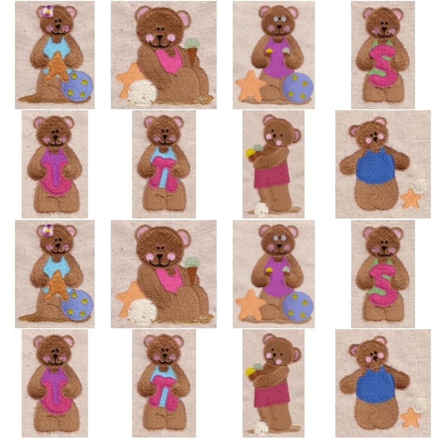  Beach Bears