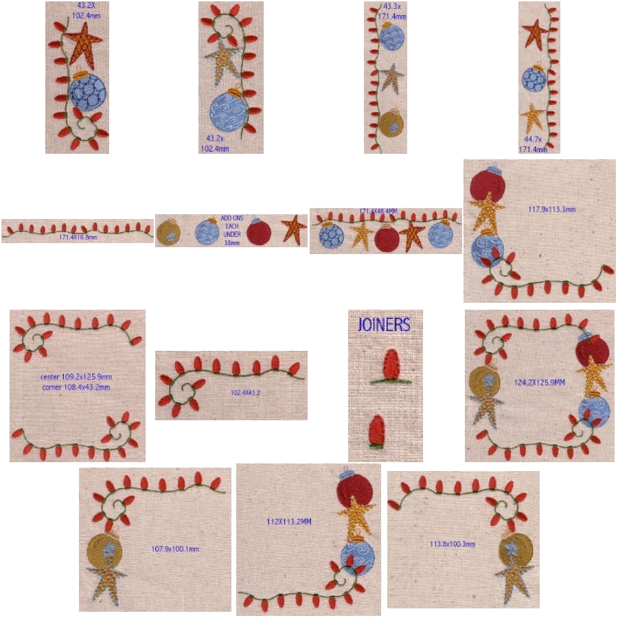 Christmas With A Difference Borders OregonPatchWorks