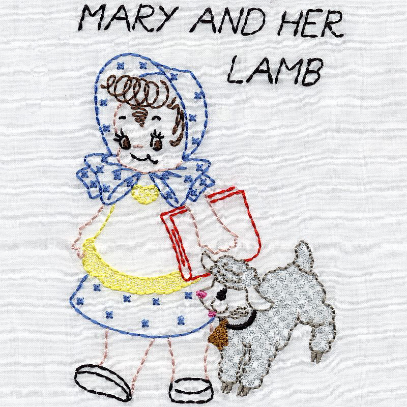 Nursery Rhymes Crib Spread-9