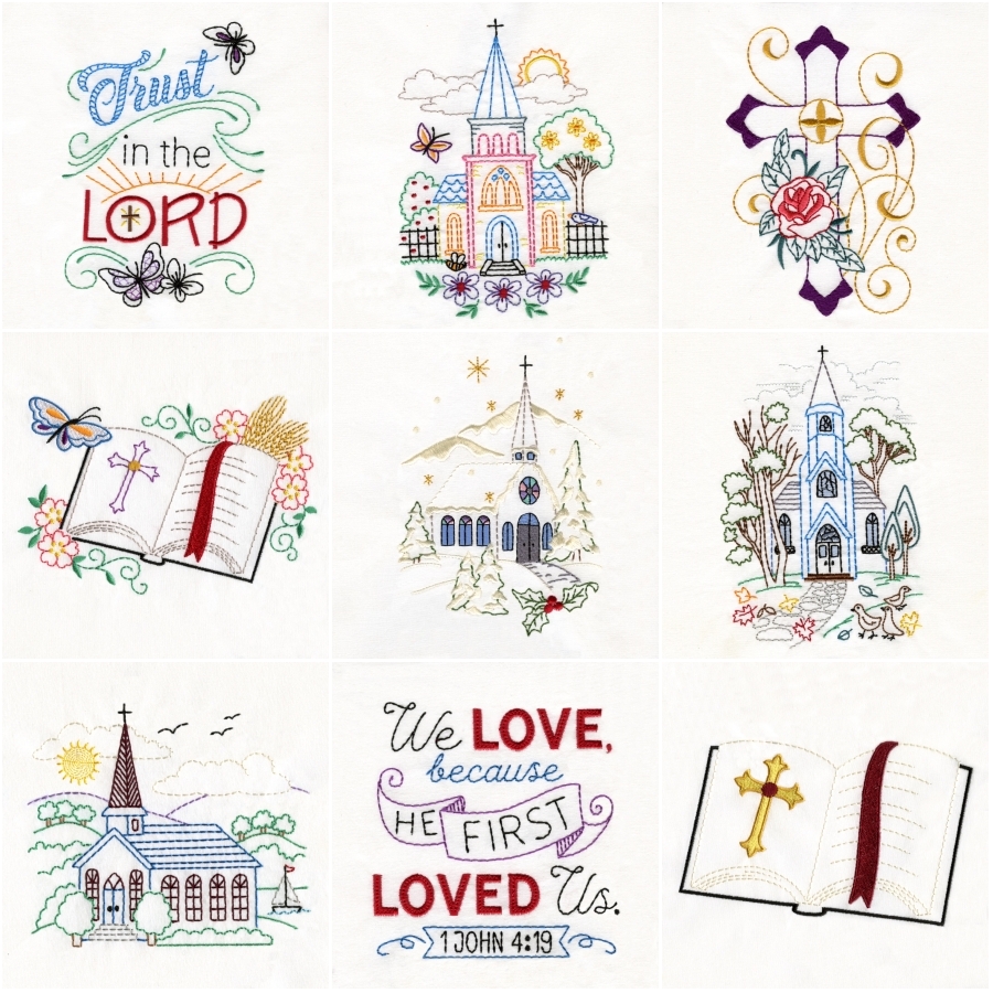 Charming Churches Set