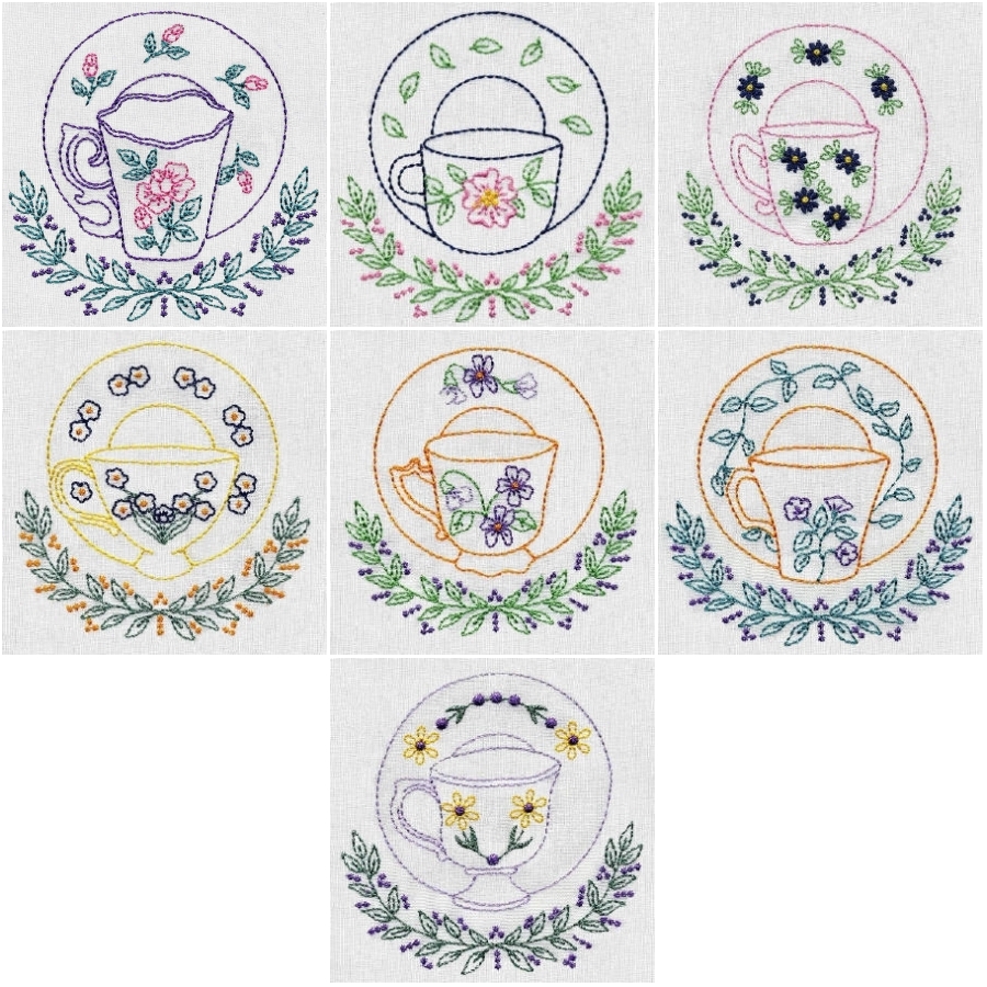 Floral Teacups