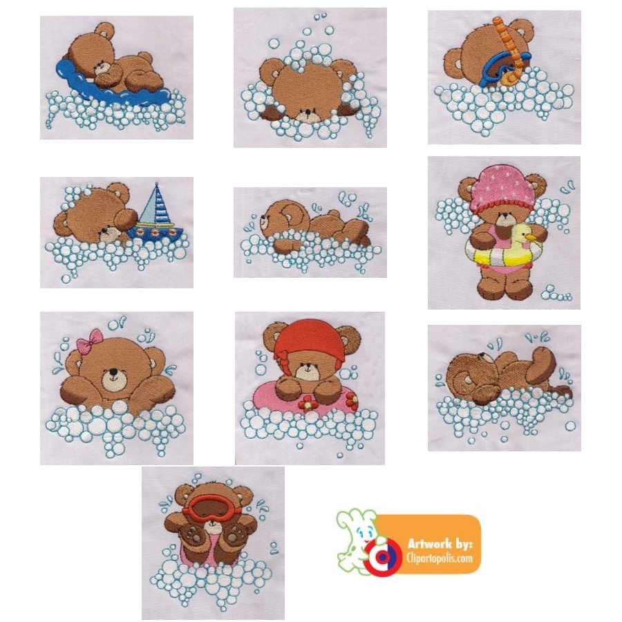 BUBBLE BEARS | OregonPatchWorks