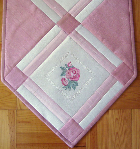 Elegant Quilted Table Runner-3