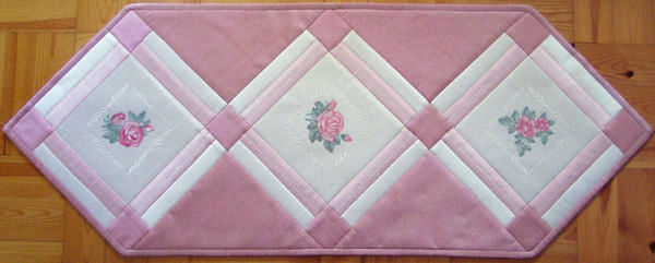 Elegant Quilted Table Runner-4