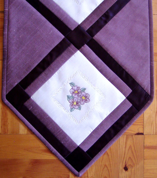 Elegant Quilted Table Runner-5