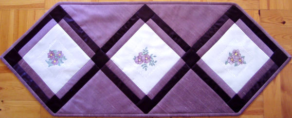 Elegant Quilted Table Runner-6