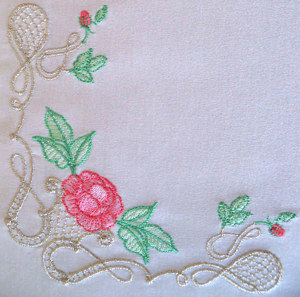 Fabulous Rose Tablecloth -11