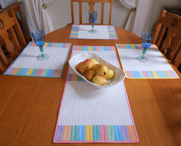 Quilted Modern Table Setting -3