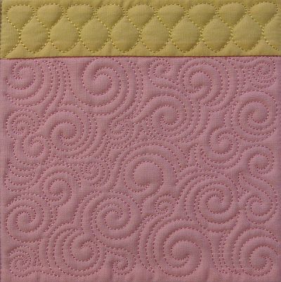 Quilted Swirls Table Runner -4