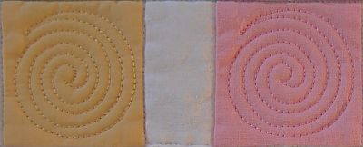 Quilted Swirls Table Runner -8