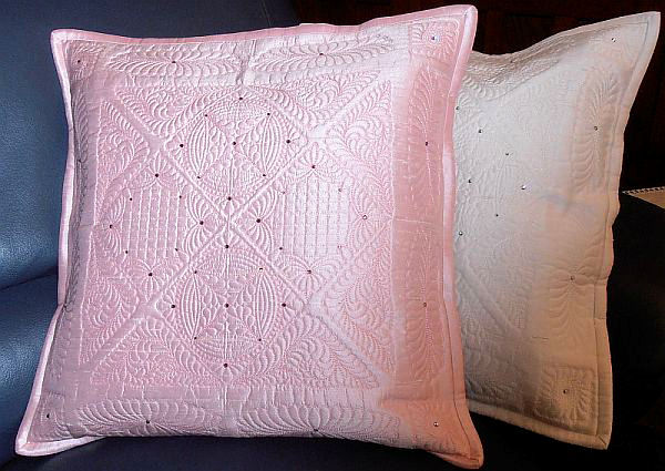 Quilted Wholecloth Cushion  -3