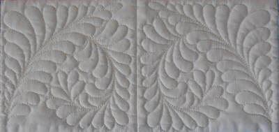Quilted Floral Applique Runner -12