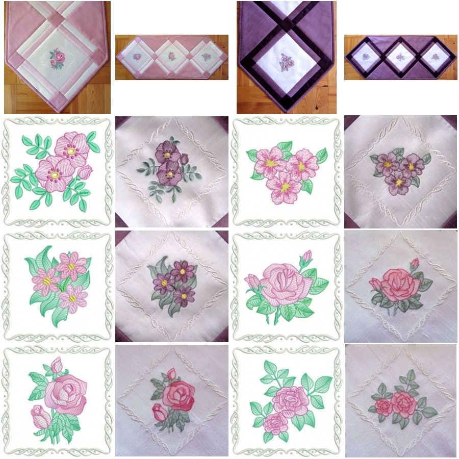 Elegant Quilted Table Runner
