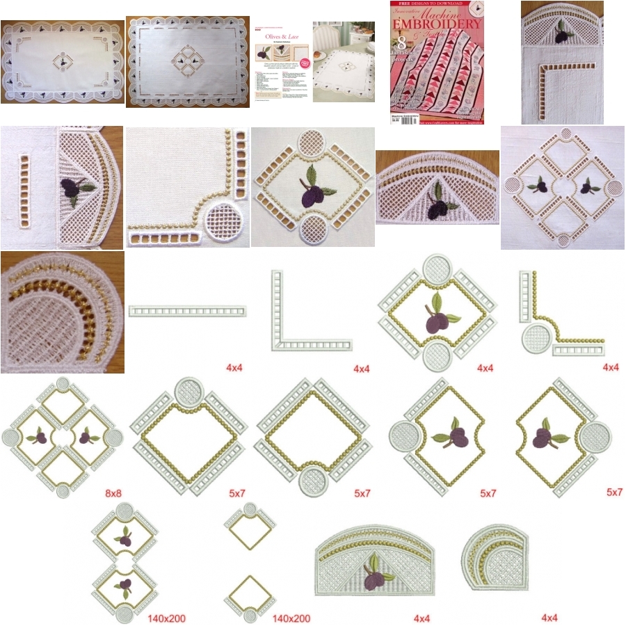 Olives and Lace Centerpiece 