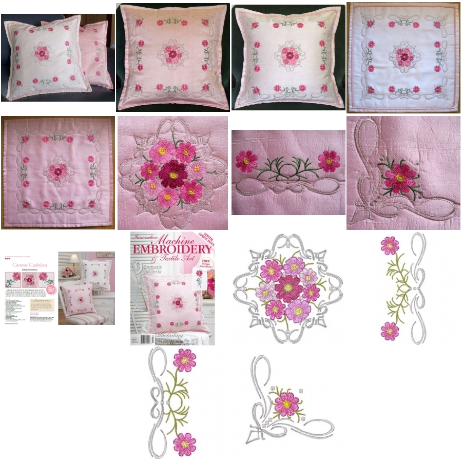 Quilted Cosmos Cushions 