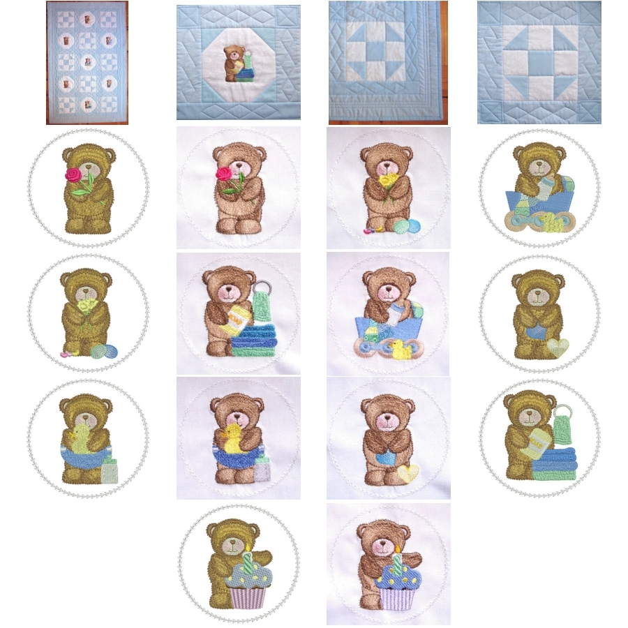Sweet Baby Boy Quilt 
