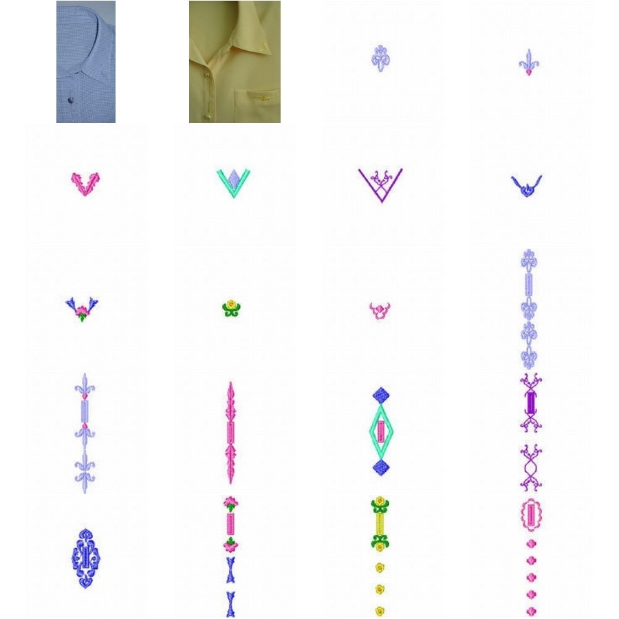 Designs for Blouses 4x4