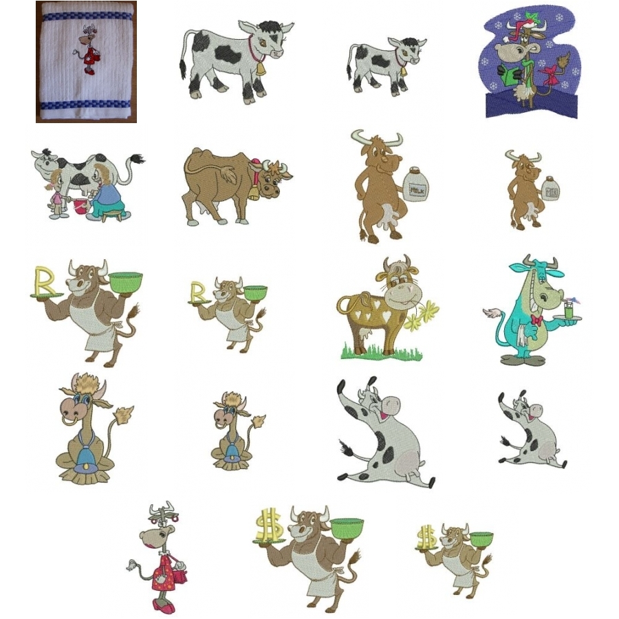Cute Cattle 4x4