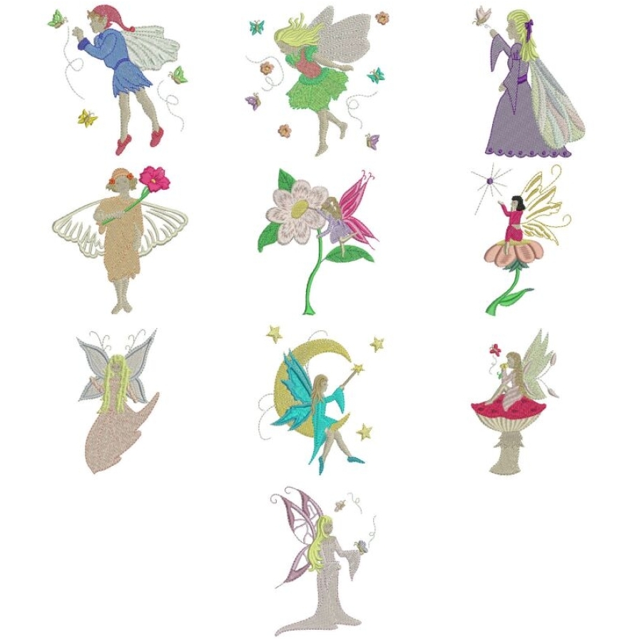 Cute Fairies 4x4